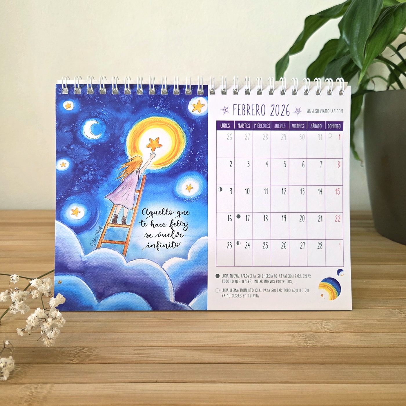 03_CalTaula_Febrer_ESP Calendari conscient de taula 2026, idioma castellà