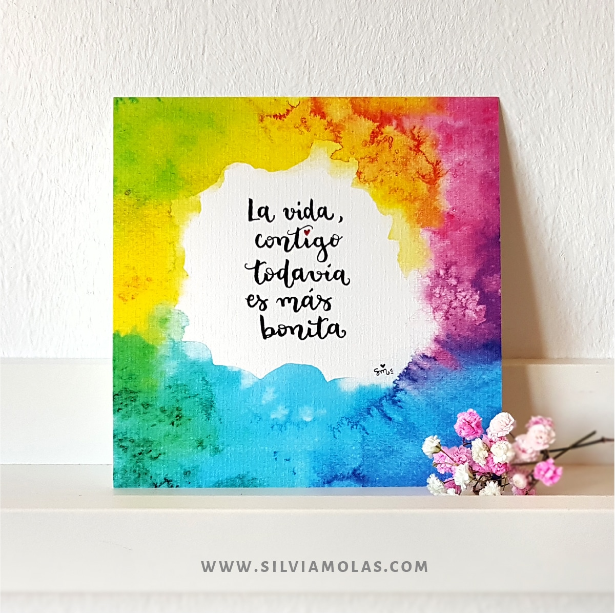 14x14_LaVidaAmbTu-DESTACADA Lámina 14x14 “La vida contigo todavía es más bonita”