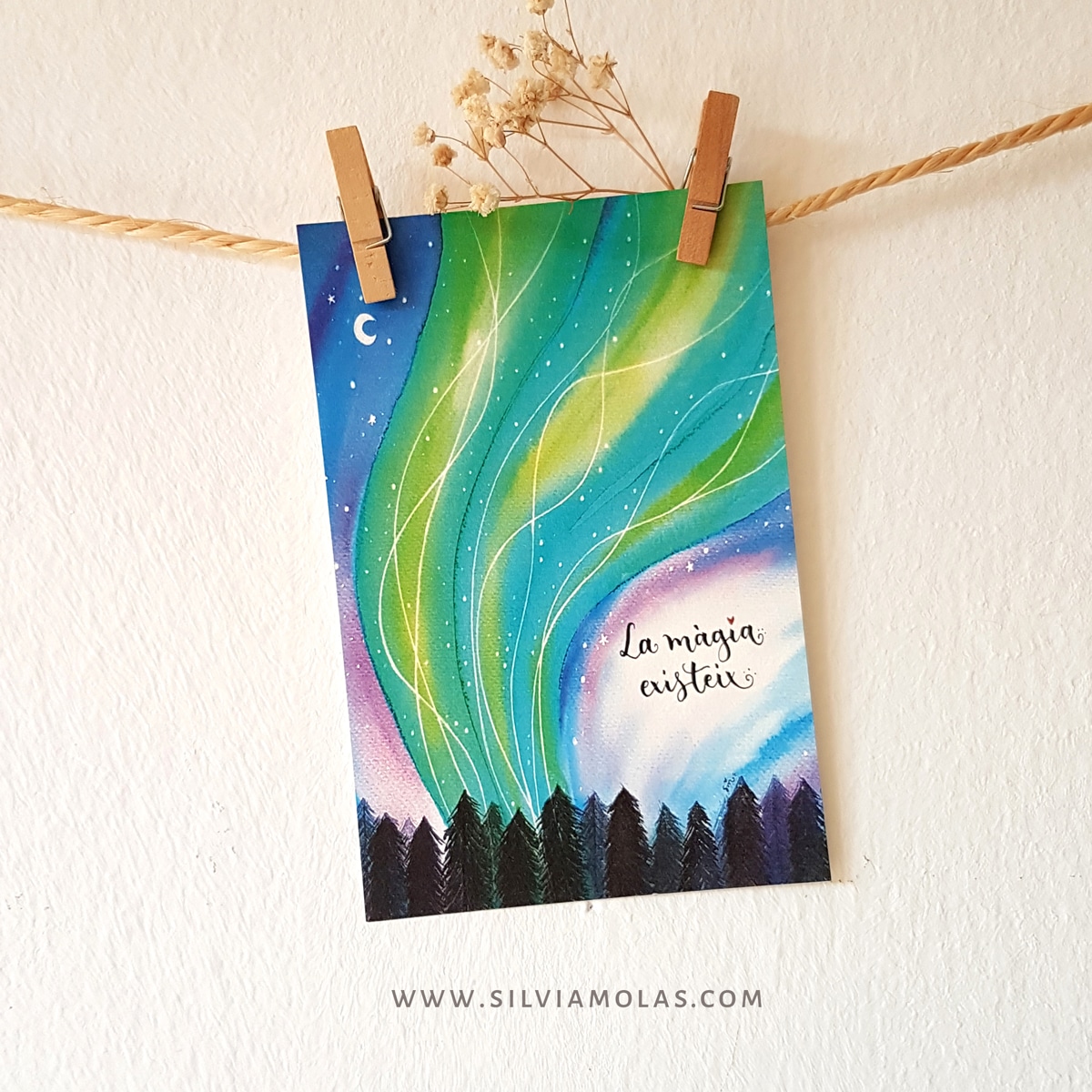 Làmina 10x15 “La màgia existeix”