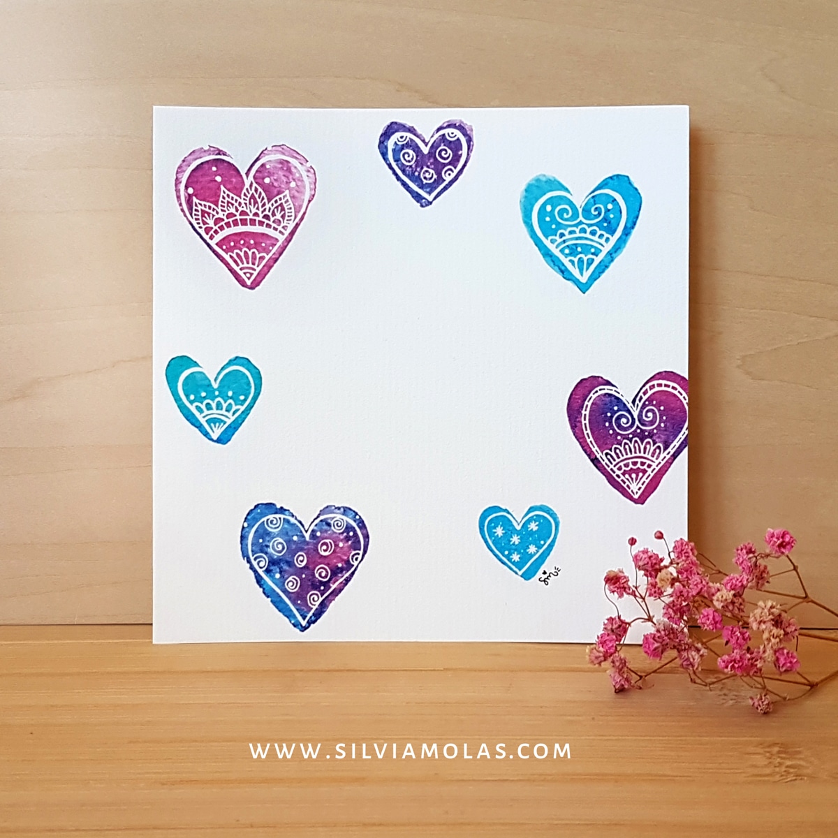 Làmina 14x14 “Fons 02_Cors”