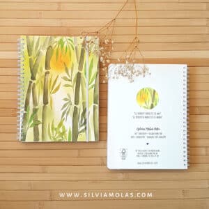 Llibreta A5 (15x21 cm) “Bambú”
El moment perfecte és ara.