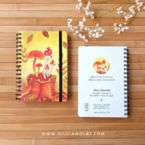 Llibreta 10x15 cm “Bolets”
Confia en la màgia dels nous inicis.