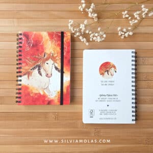 Llibreta 10x15 cm “Cavall”
Ser lliure empodera.