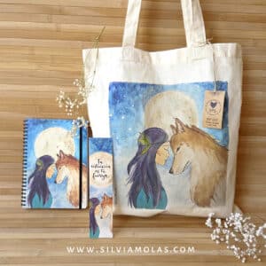 Pack colección ”Mujer y lobo”