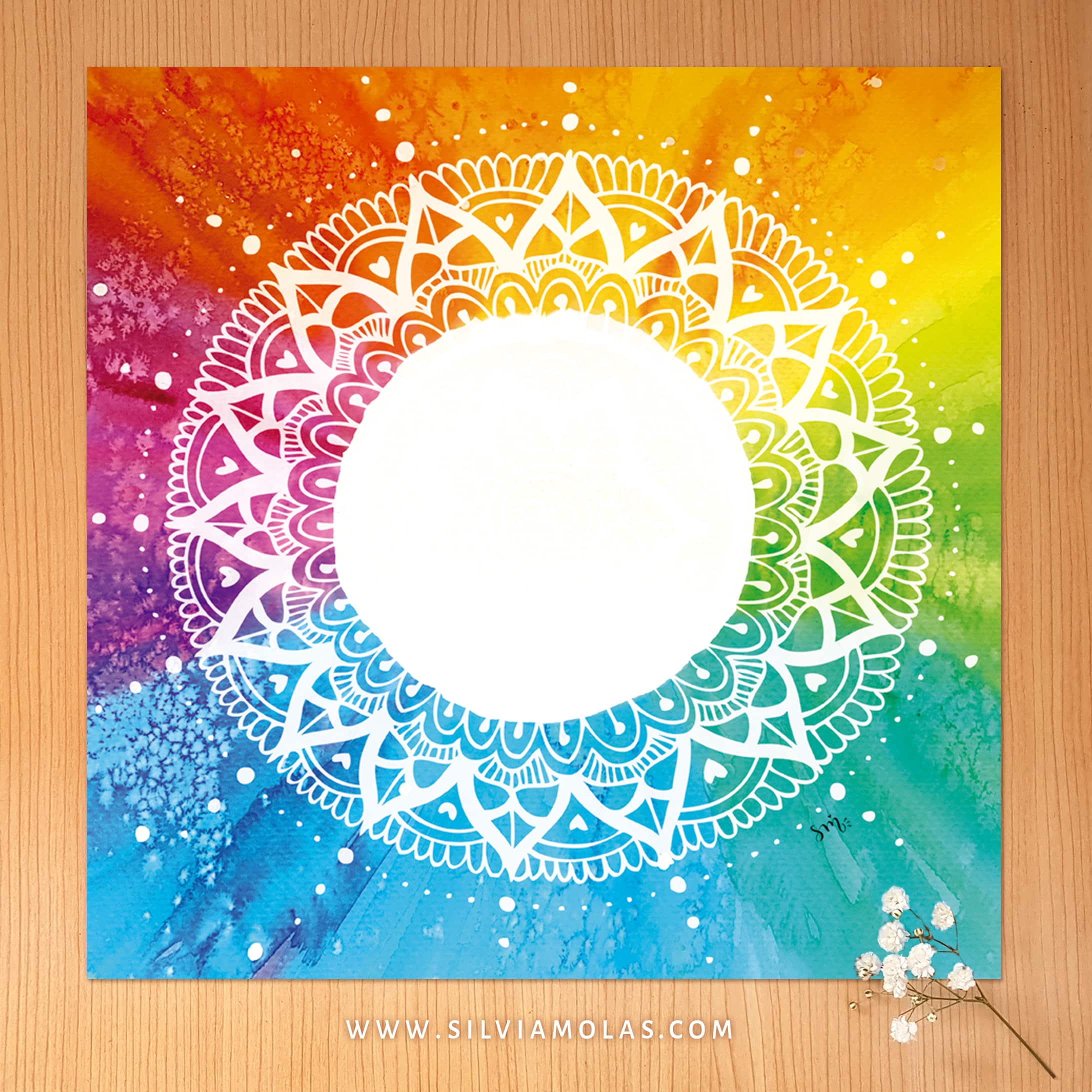 Làmina personalitzada “Fons Xispa”, 30x30 cm