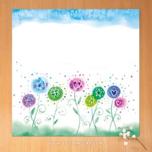 Làmina personalizada “Fons Llavors”, 30x30 cm