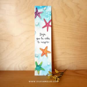 Punto de libro “Deja que la vida te inspire”