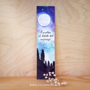 Punto de libro “Escucha el latido del universo”