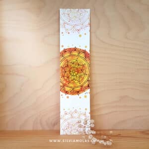 Punt de llibre “Mandala Sol”