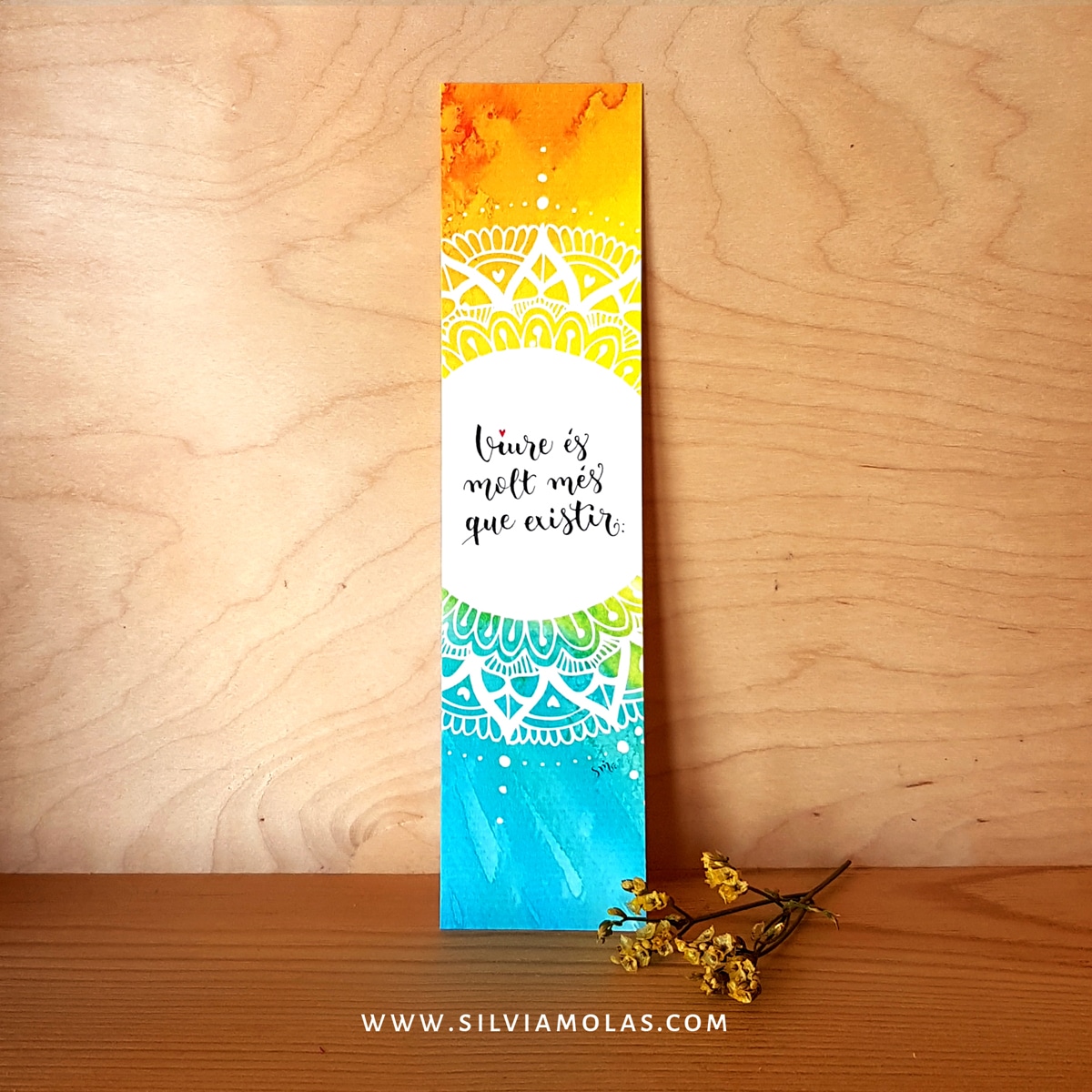 Punt de llibre “Viure és molt més que existir”