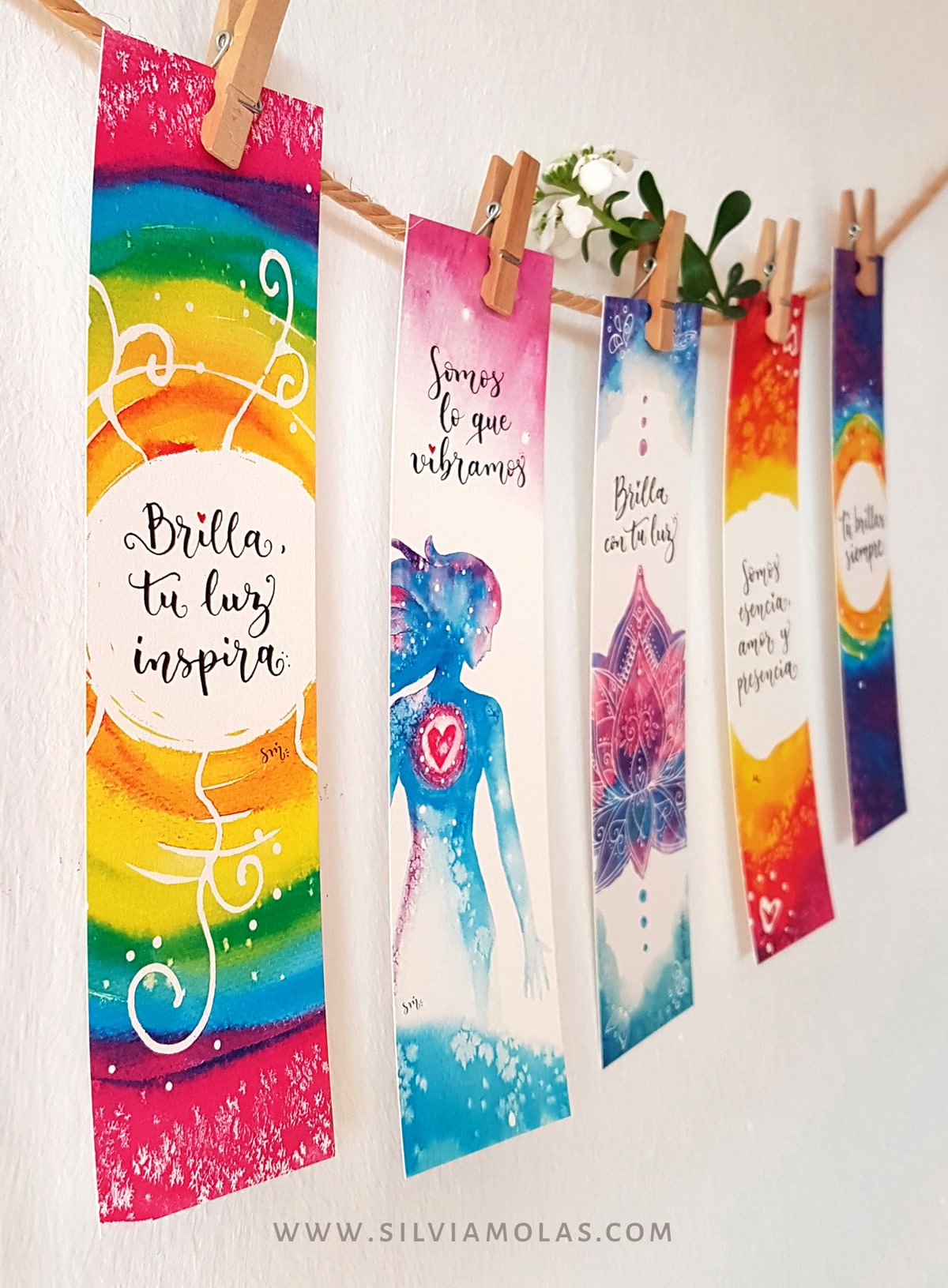 Punts_Pack_BRILLA_CAT_02 Pack 5 puntos de libro “BRILLA”