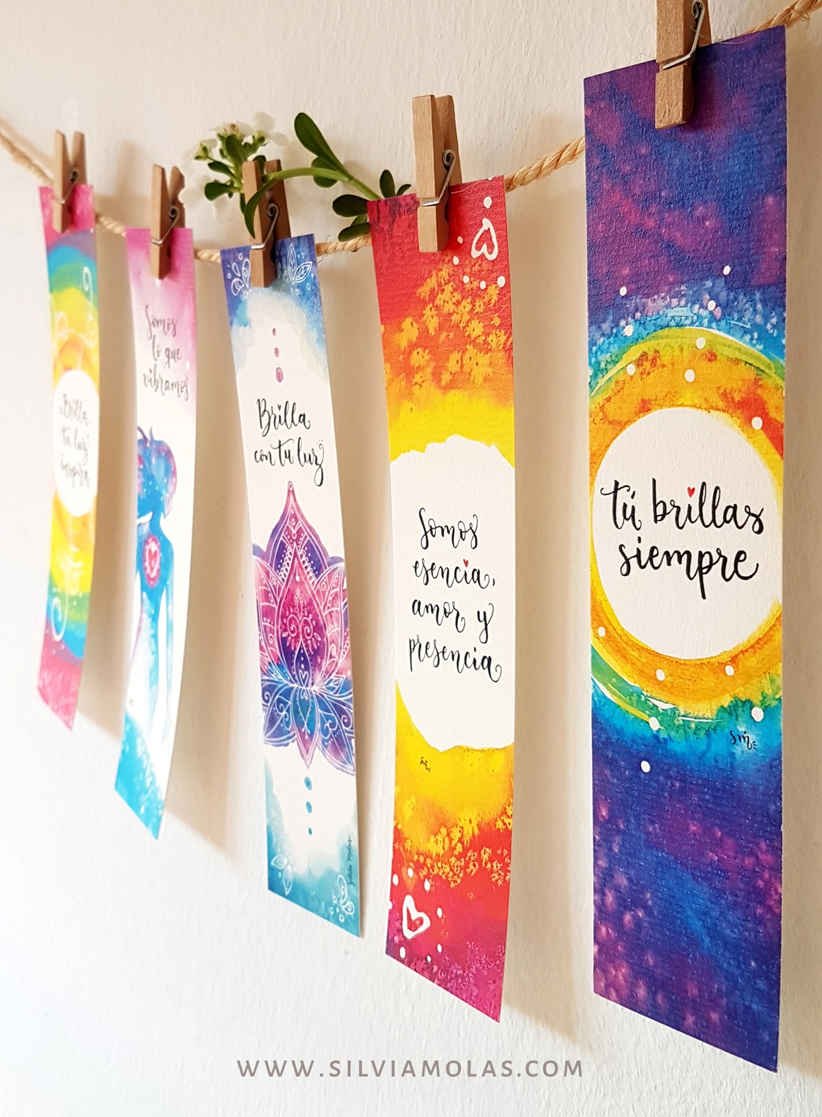 Punts_Pack_BRILLA_CAT_03 Pack 5 puntos de libro “BRILLA”