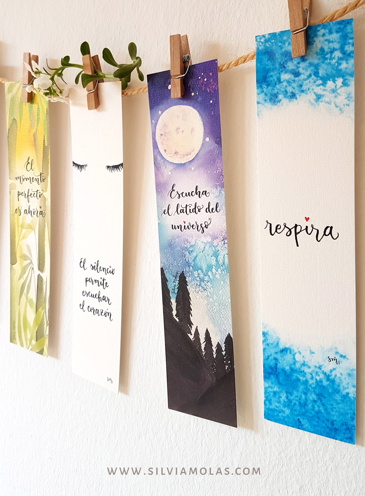 Punts_Pack_SILENCI_CAT_03 Pack 5 puntos de libro “SILENCIO”