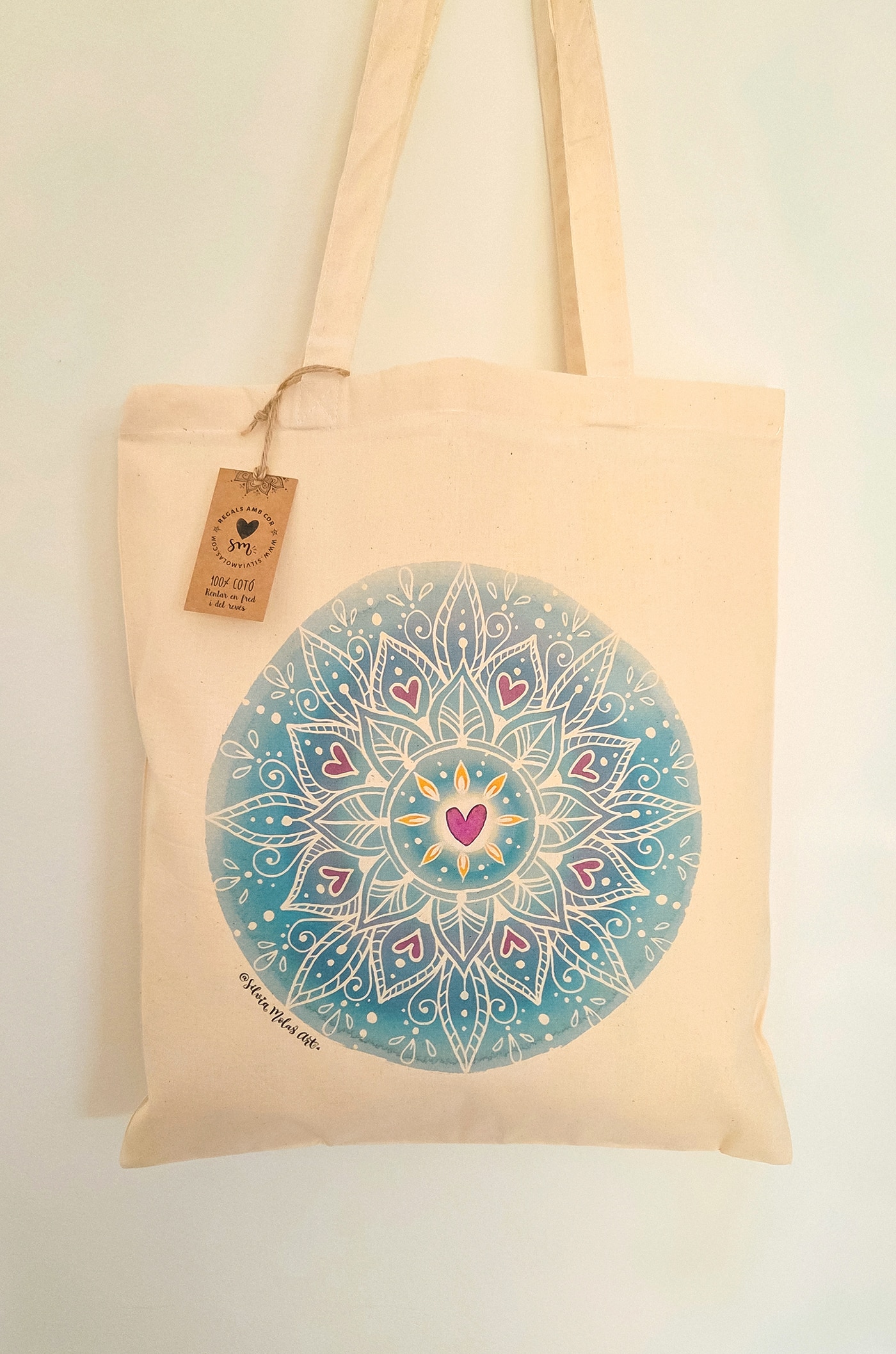 Bossa cotó "Mandala Cor"