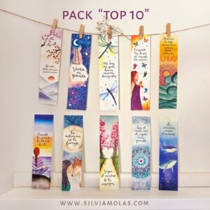 Pack 10 puntos de libro “TOP TEN”