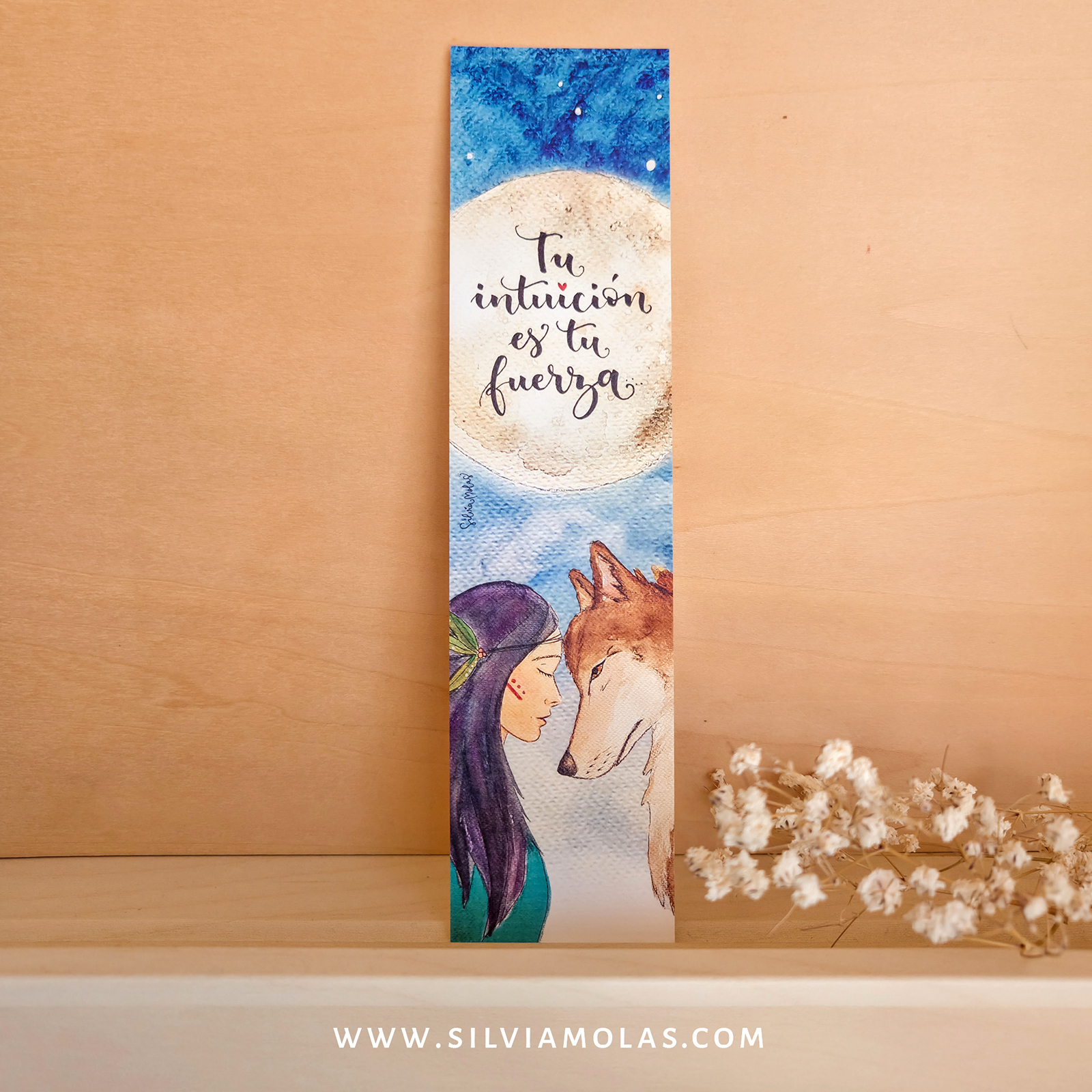 Punto de libro “Tu intuición es tu fuerza”