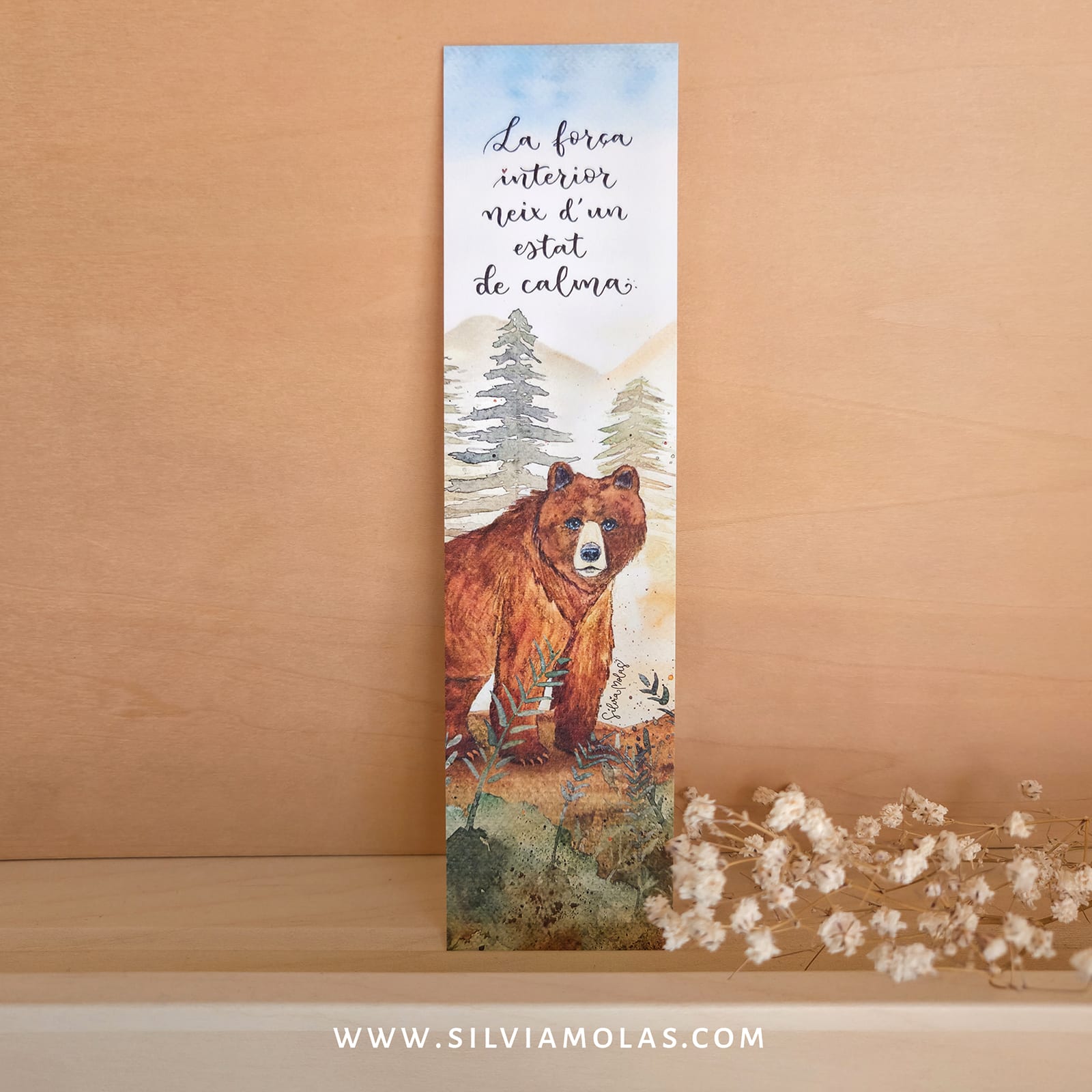 Punt de llibre Ós. “La força interior neix d’un estat de calma”