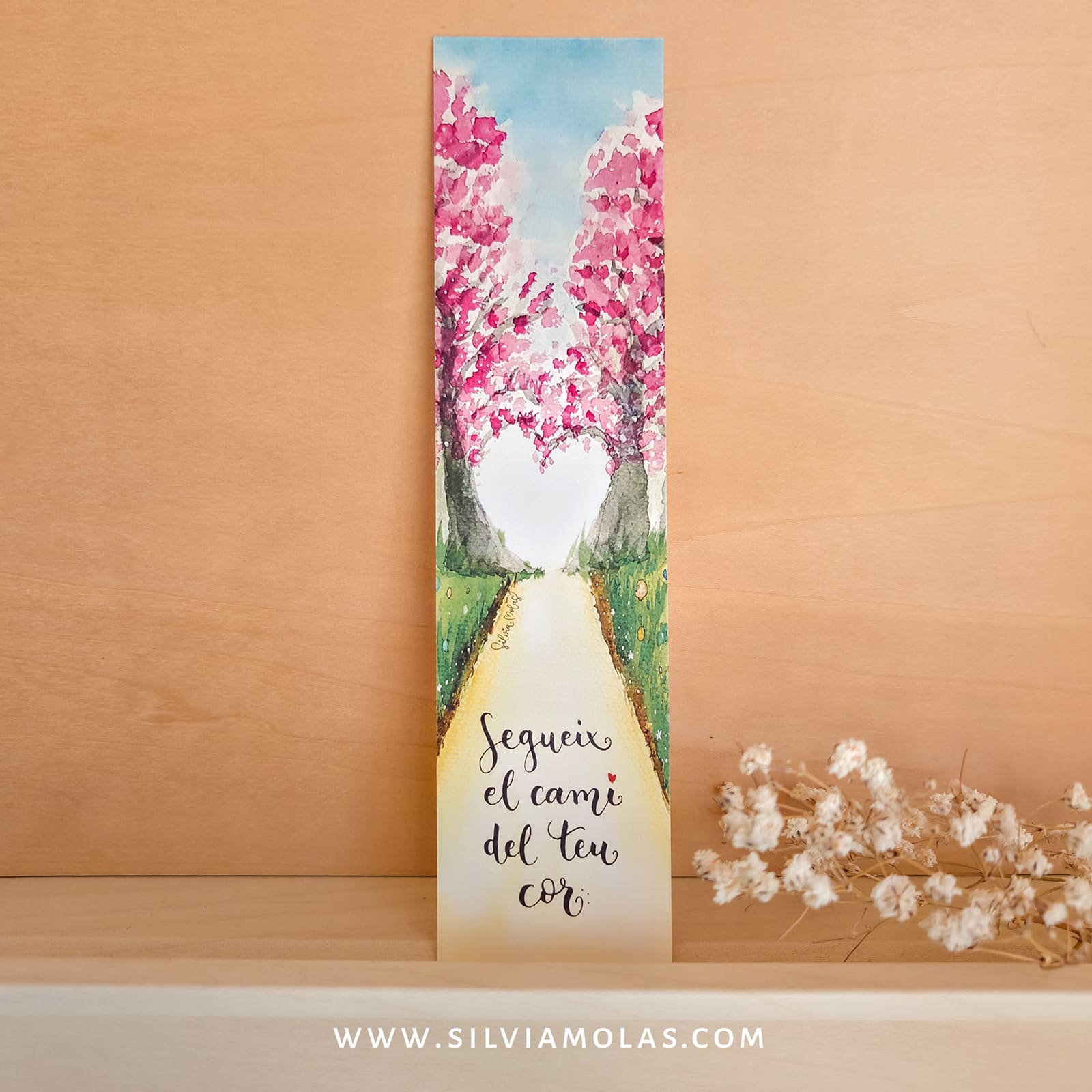 Punt de llibre “Segueix el camí del teu cor”